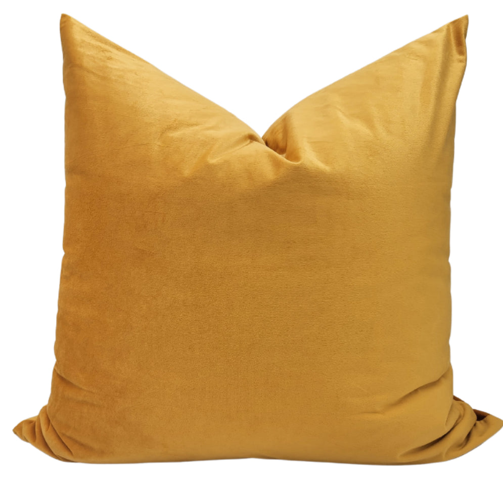 Gold Pillow Insert Covers